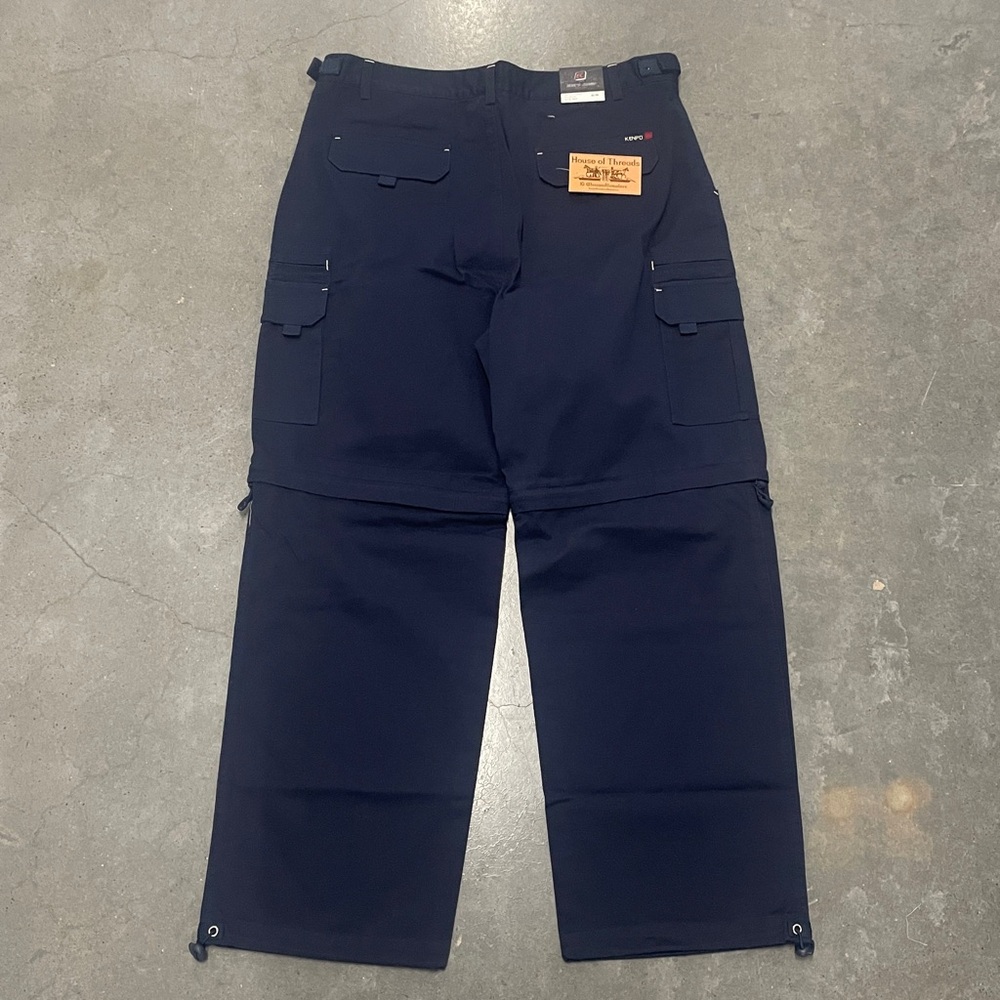 Vintage Y2K Kenpo Jeans Cargo Pants Short Pants Size Measured 34x29”